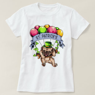 Camiseta Pug del Día de San Patricio