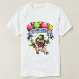 Camiseta Pug del Día de San Patricio