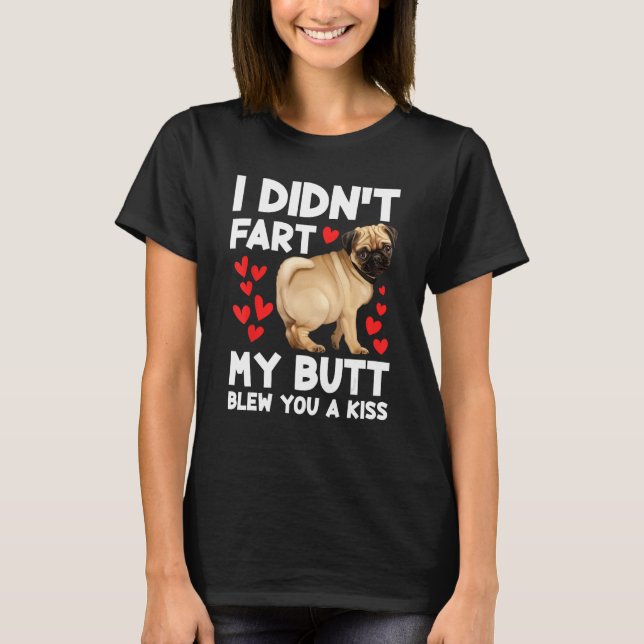 Camiseta Pug Design For Men Women Kids Pet Dog Breed Pug (Anverso)