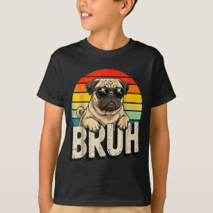 Camiseta Pug Dice Bruhadorable Perro Humor Divertido Moda M