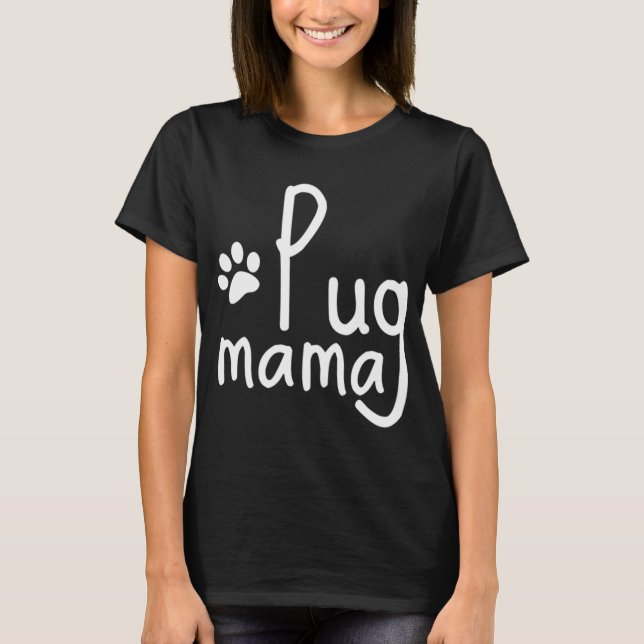 Camiseta Pug Doble Pájaro (Anverso)