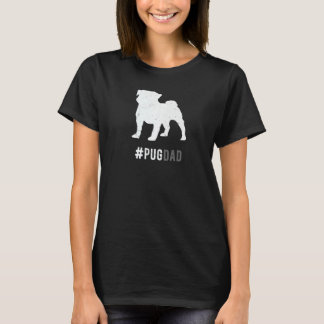 Camiseta Pug Dog Dad For Men Pug Dog Dad