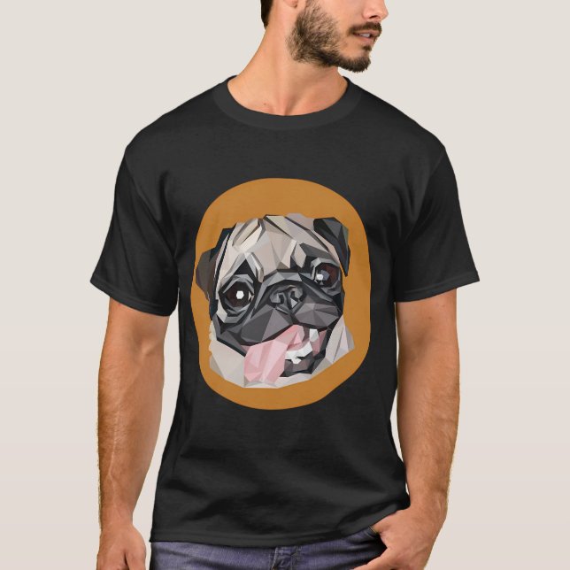 Camiseta Pug dulce (Anverso)