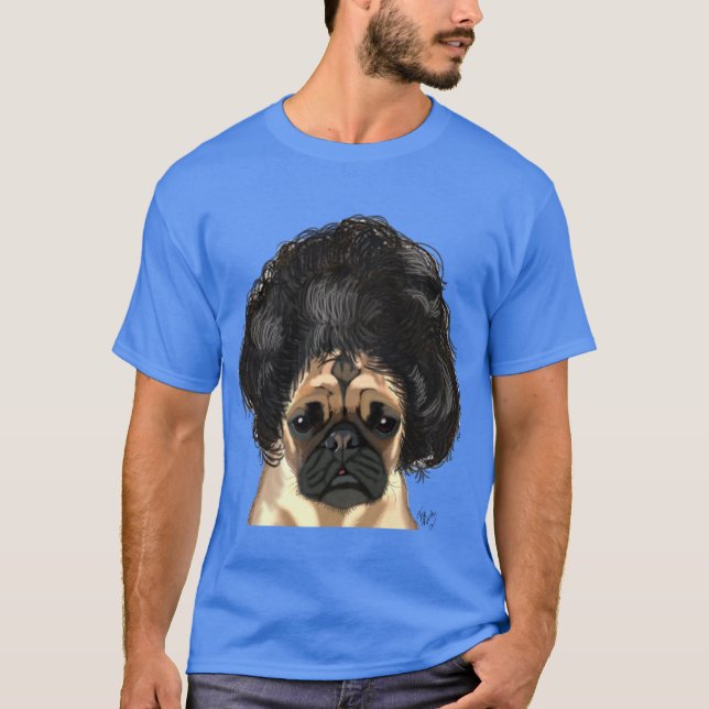 Camiseta Pug En Una Mala Esposa (Anverso)