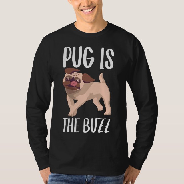 Camiseta Pug Es La Buzz Classic T-Shirt 160 (Anverso)
