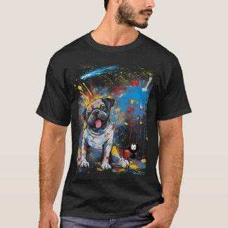 Camiseta Pug FELIZ DÍA FESTIVO 133 DÍA DE AÑO NUEVO ALTERNA
