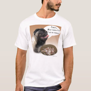 Camiseta Pug (flauta) Turquía