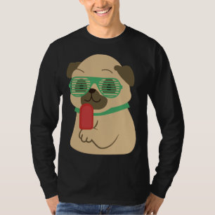 Camiseta Pug icecream lindo perro de pug Essential T-Shirt 
