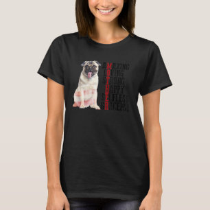 Camiseta Pug Increíble Amor Fuerte Feliz Desinteresado Grac