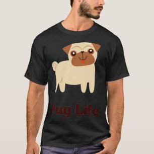 Camiseta Pug Life Cute Dog Pun Funny