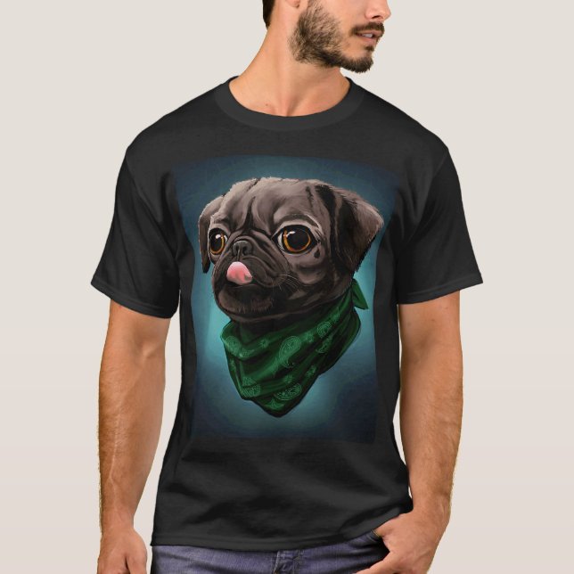 Camiseta PUG LIFE Premium Cucharada 337 (Anverso)