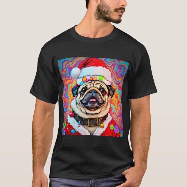 Camiseta Pug lindo (Anverso)