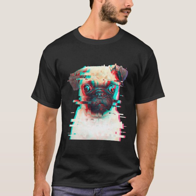 Camiseta PUG LOCA Clásico 841 (Anverso)