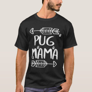 Camiseta Pug Mama Shirt Puggle Mom Beagle Lover Dueño Regal