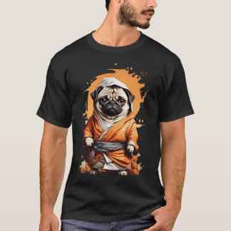 Camiseta Pug Ninja