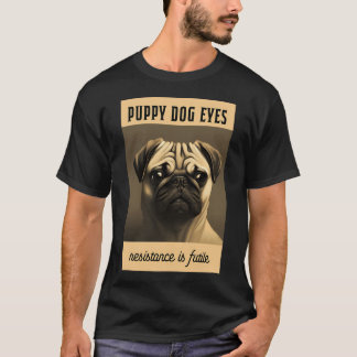 Camiseta Pug: ojos de cachorro