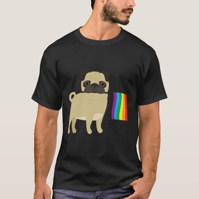 Camiseta Pug Orgulloso 353 (Anverso)