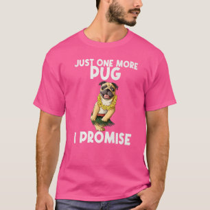 Camiseta Pug Para Hombres Mujeres Niños Hula Dancer Pug 2