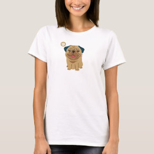 Camiseta Pug Paw