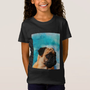 Camiseta Pug Portrait Cute Pug Face Pug Lover