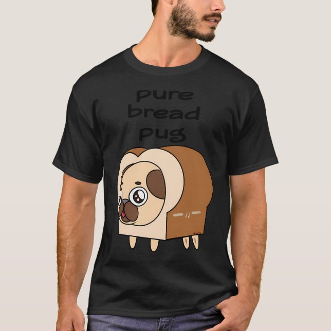 Camiseta Pug Regordete Adorable (Anverso)