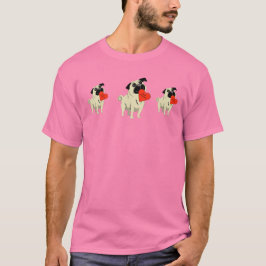 Camiseta Pug sé mi San Valentín