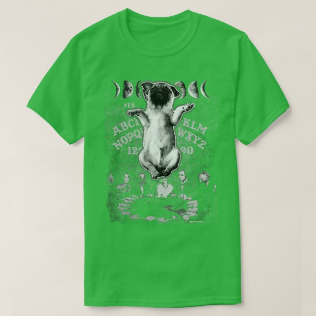 Camiseta Pug Seance (Diseño del anverso)