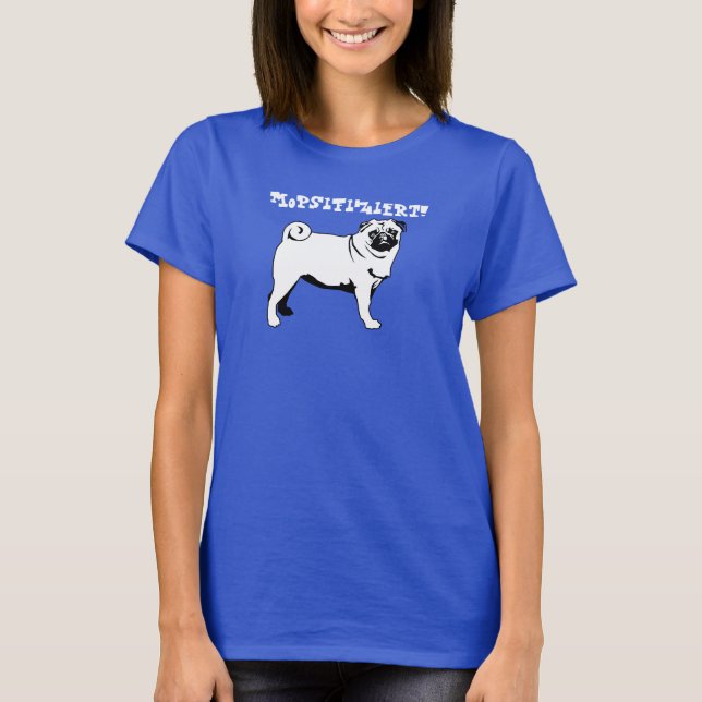 Camiseta Pug Shirt (Anverso)
