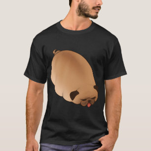 Camiseta Pug soñoliento