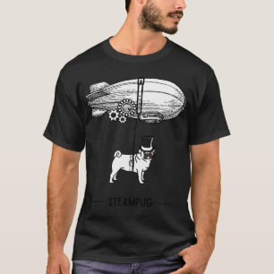 Camiseta Pug Steampunk
