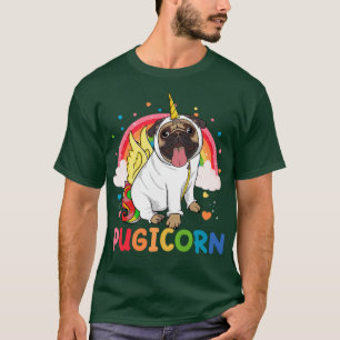 Camiseta Pug Unicorn