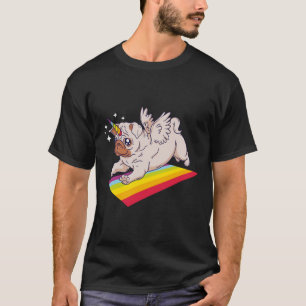 Camiseta Pug Unicorn unicornio regalo esencial de T-Shir