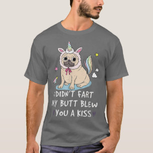 Camiseta Pug Unicornio para mujeres hombres mamá niños papá