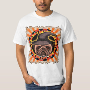 Camiseta Pug Witch