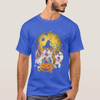 Camiseta Pug Witch Calabaza Halloween Regalos Mujeres Pugki