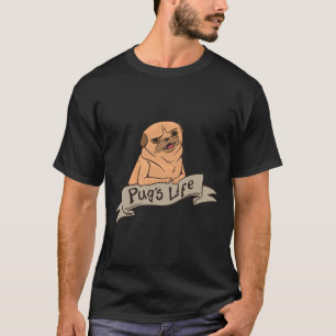 Camiseta Pug&x27;s Life Classic T-Shirt 137