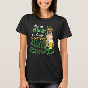 Camiseta Puggle Bésame Soy Irlandés O Borracho O Lo Que Sea