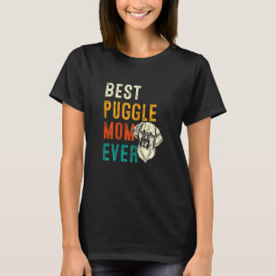 Camiseta Puggle Gráfico para mujeres chicas mamás Mamá Pugg