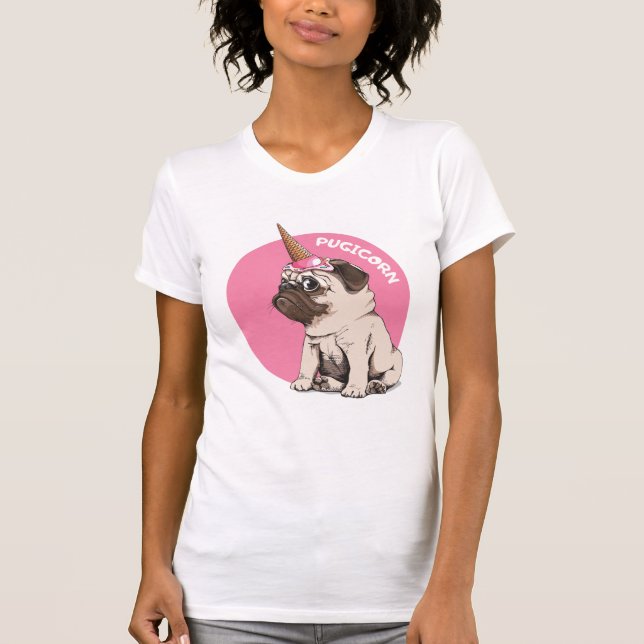Camiseta Pugicorn (Anverso)