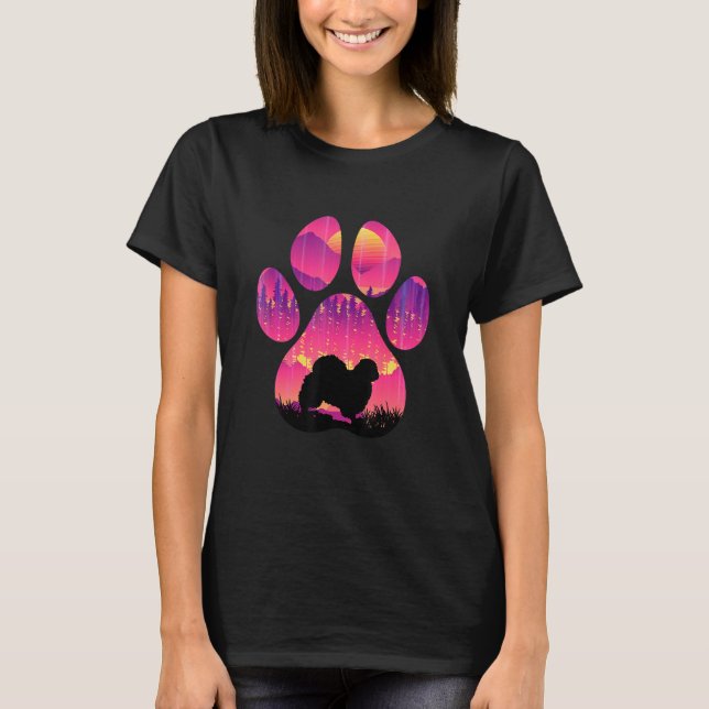Camiseta Puginese Paw Mom Dad Dog  Women Men (Anverso)