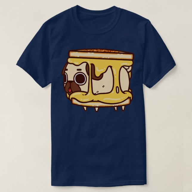 Camiseta Puglie de queso a la parrilla (Diseño del anverso)