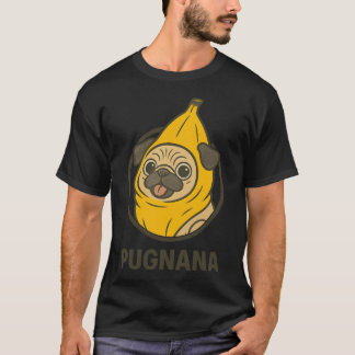 Camiseta Pugnana - Pug con disfraz de plátano Arte de meme