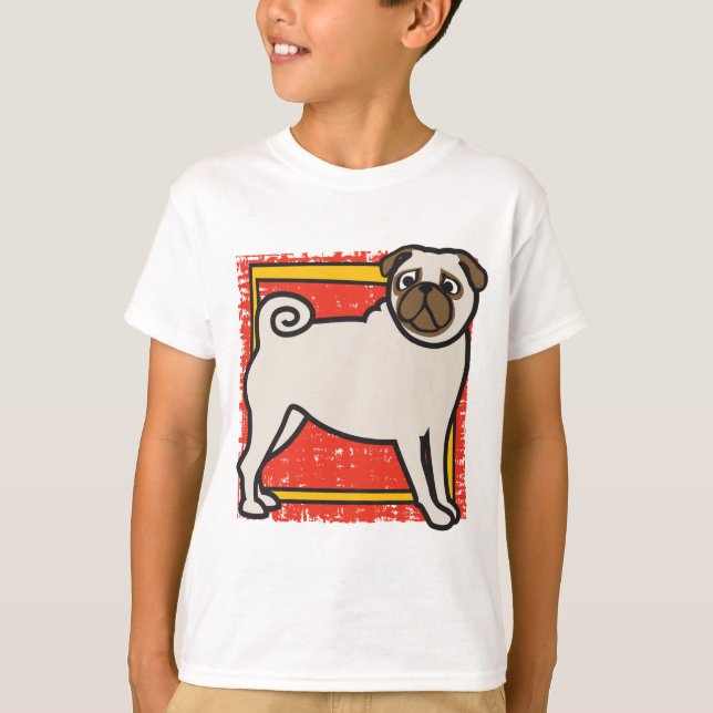Camiseta Pugs (Anverso)