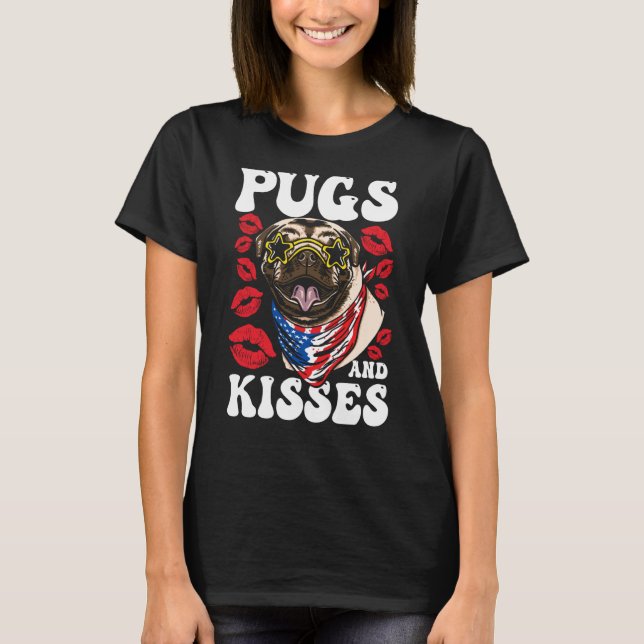 Camiseta Pugs and Kisses (Anverso)