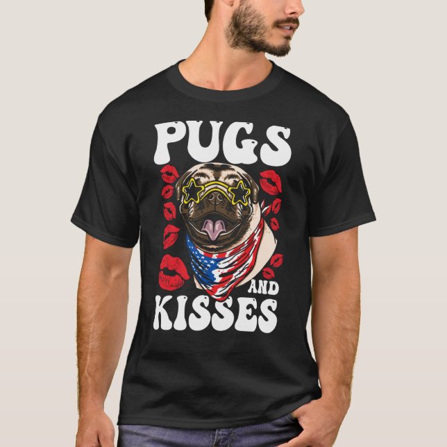 Camiseta Pugs and Kisses (Anverso)