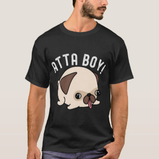 Camiseta Pugs Caprichosos de Diente de León Soplando en el 