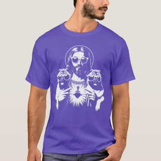 Camiseta Pugs Jesús Divertidos Hombres Amantes de Perros Re