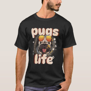 Camiseta Pugs Lindos Vida Perros Pug