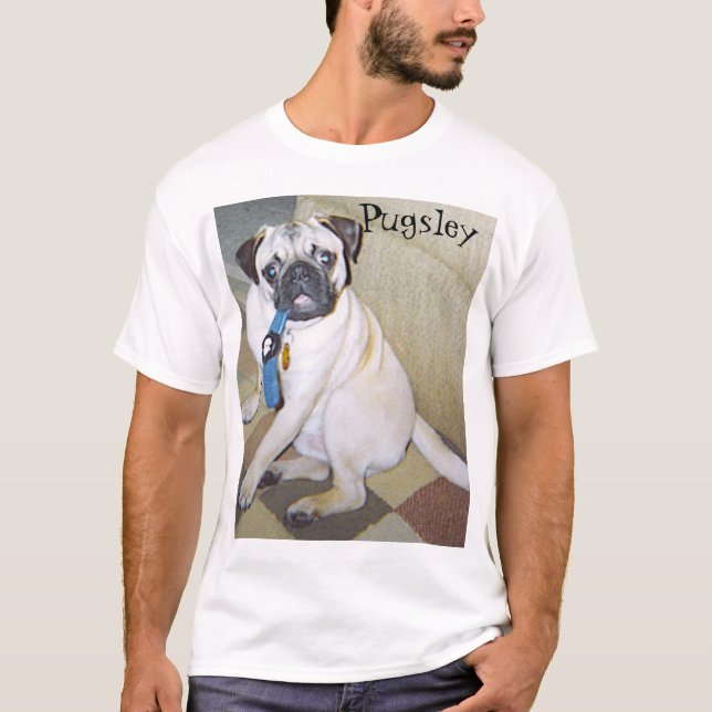Camiseta Pugsley el barro amasado (Anverso)
