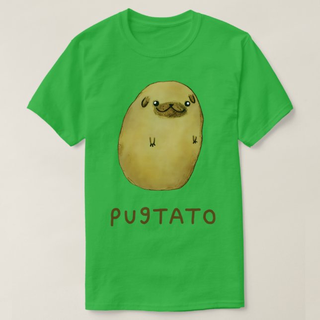Camiseta Pugtato (Diseño del anverso)